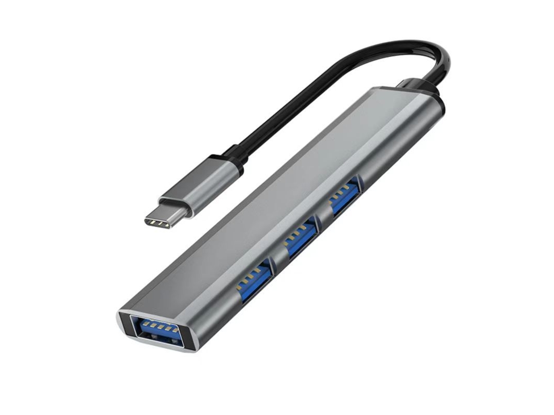 Hub Usb C 1pc 4 Portas Usb C Múltiplas Por Pc, Estação De Acoplamento. Aquaforge