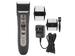 2026 tijeras de Pelo Recargables Kit de Corte de Pelo para Barbeiro Caseiro Homem T9 (cinza)