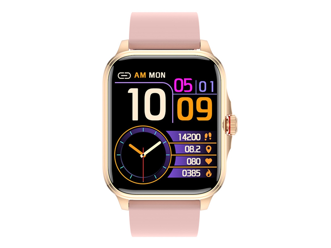 Smart Watch SHAH ARPAN Tela Full Touch Hd para Android/Ios Rosa