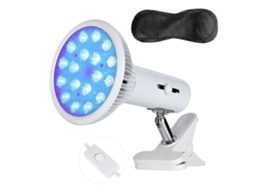 Lâmpada de Terapia com Luz Azul, um Dispositivo Portátil Led para Remoção Acne e Tratamento Icterícia em Bebês. GOKOCO