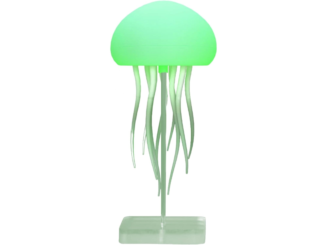 Lâmpada Led Em Formato De Água-viva, Sensorial