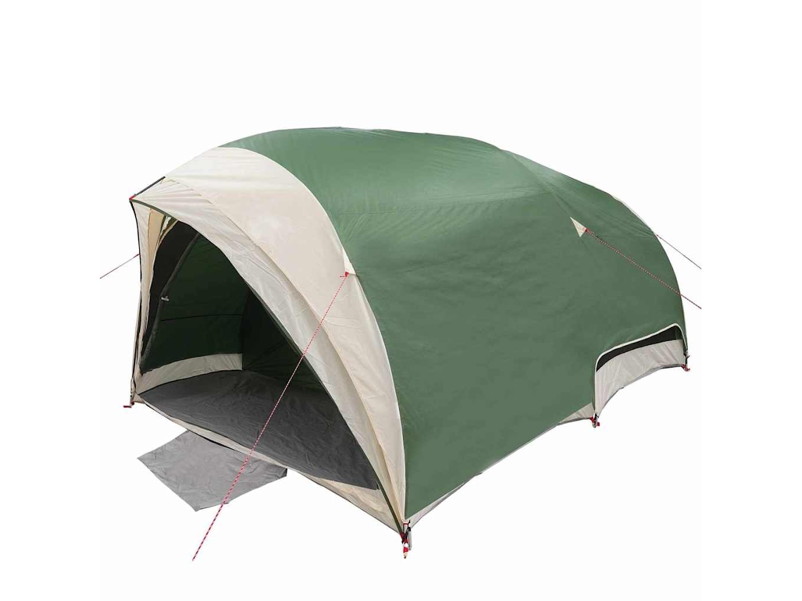 Conjunto 1 Tenda Para Ar Livre Vidaxl Verde Tafetá (410 X 285 X 198 Cm)