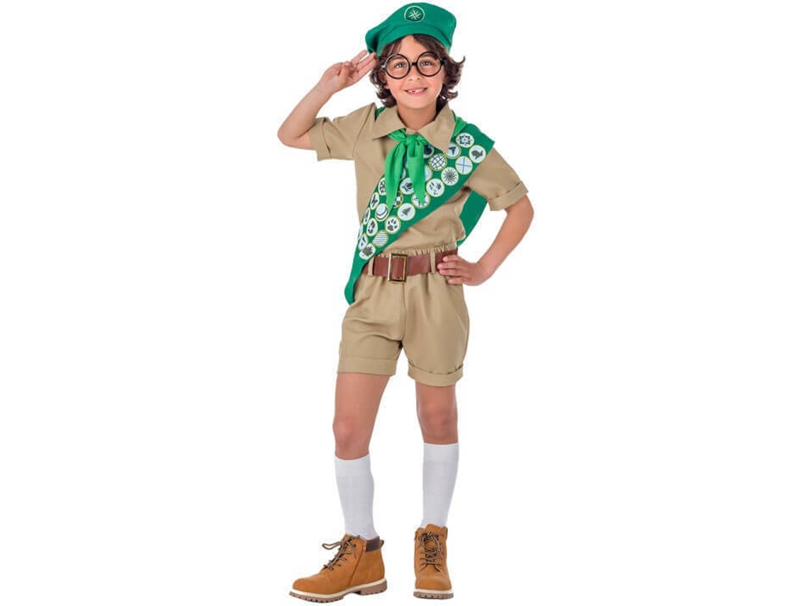 Fato de Menino DISFRAZZES Escuteiro (Tam: 7 a 9 Anos)
