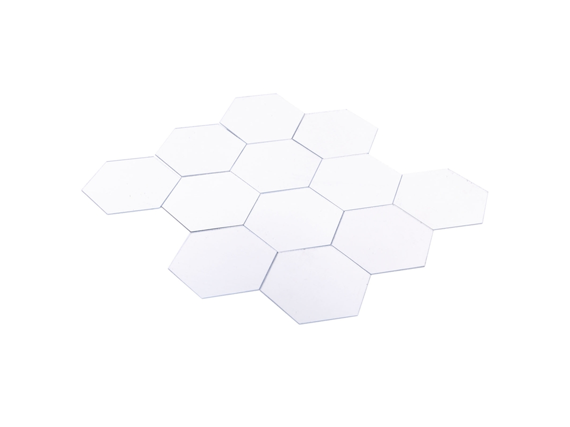 Laxiscreed Stickers De Parede 3d Decor Acrílico - Pack De 12 Peças Para Home Design