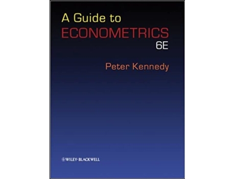 Livro A Guide to Econometrics de Peter Kennedy (Inglês)