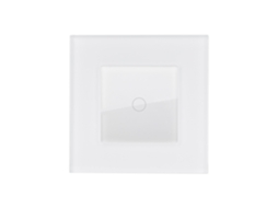Interruptor Táctil Simples com Moldura de Vidro Modern LEDKIA .