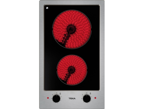 Placa de Vitrocerâmica TEKA EFX 30.1 2H (Elétrica - 30,5 cm - Preto) — Elétrica de Vitrocerâmica | Largura: 30.5 cm