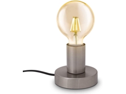 Luminária de mesa moderna em metal com acabamento industrial, soquete E27 para lâmpada de mesa LED de 40 W, Chão Luminaire