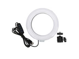 2026 luz Anillo Led 6 Polegadas para Relleno, Live e Vídeo Luz de Relleno Anular