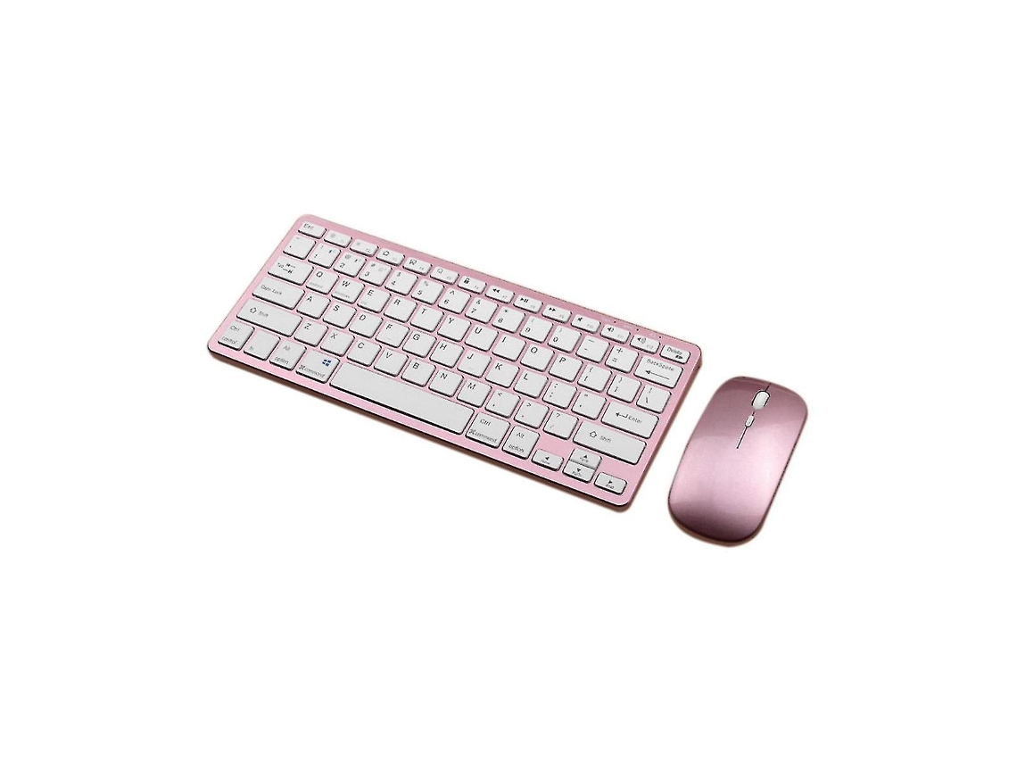 Teclado E Mouse Sem Fio Bluetooth Recarregáveis ​​com Três Modos De Funcionamento, Compatíveis Com Tablets E Mouses. Everley891