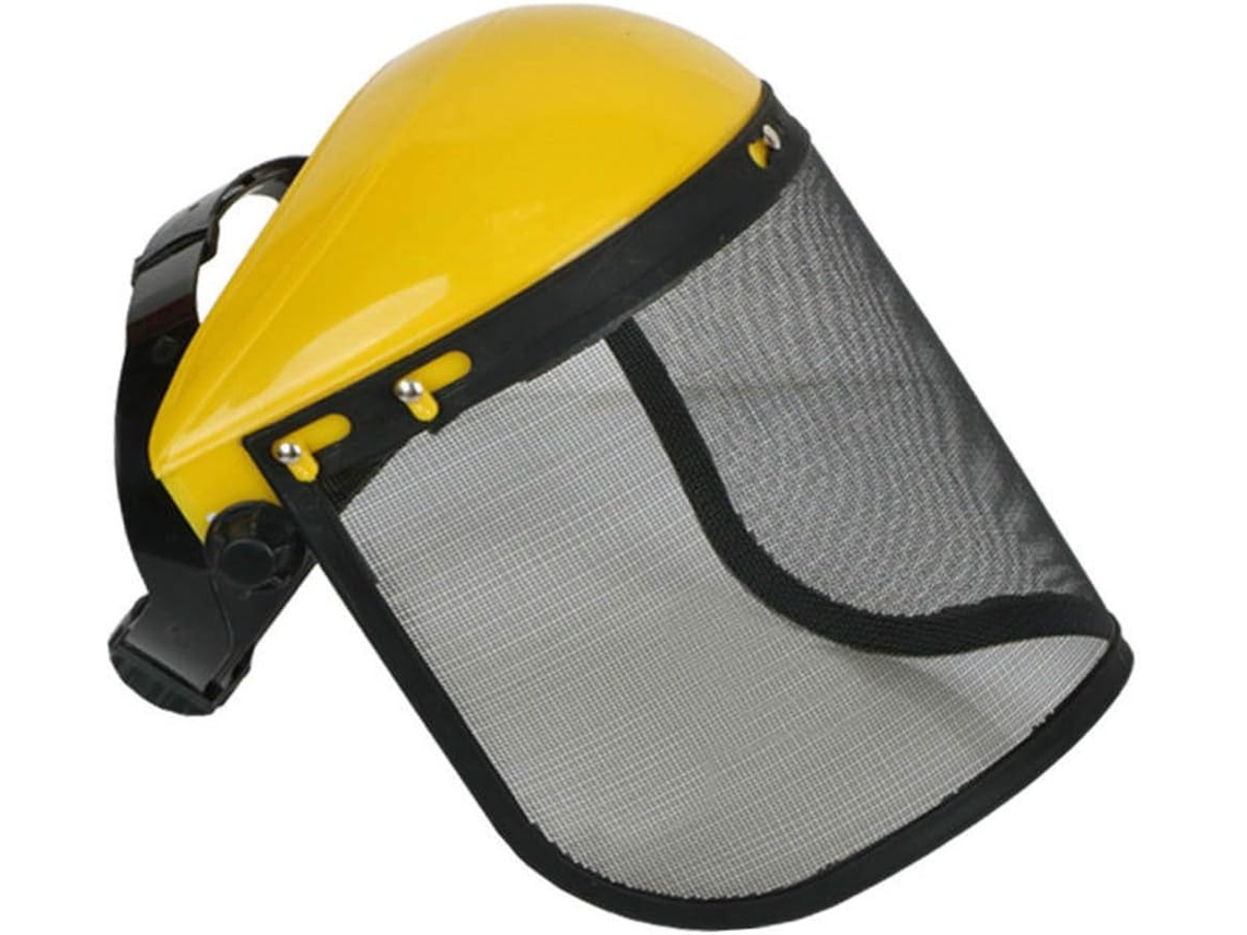 Capacete De Malha Completa Para Limpeza E Corte Proteção Florestal E Agrícola Zeuxo