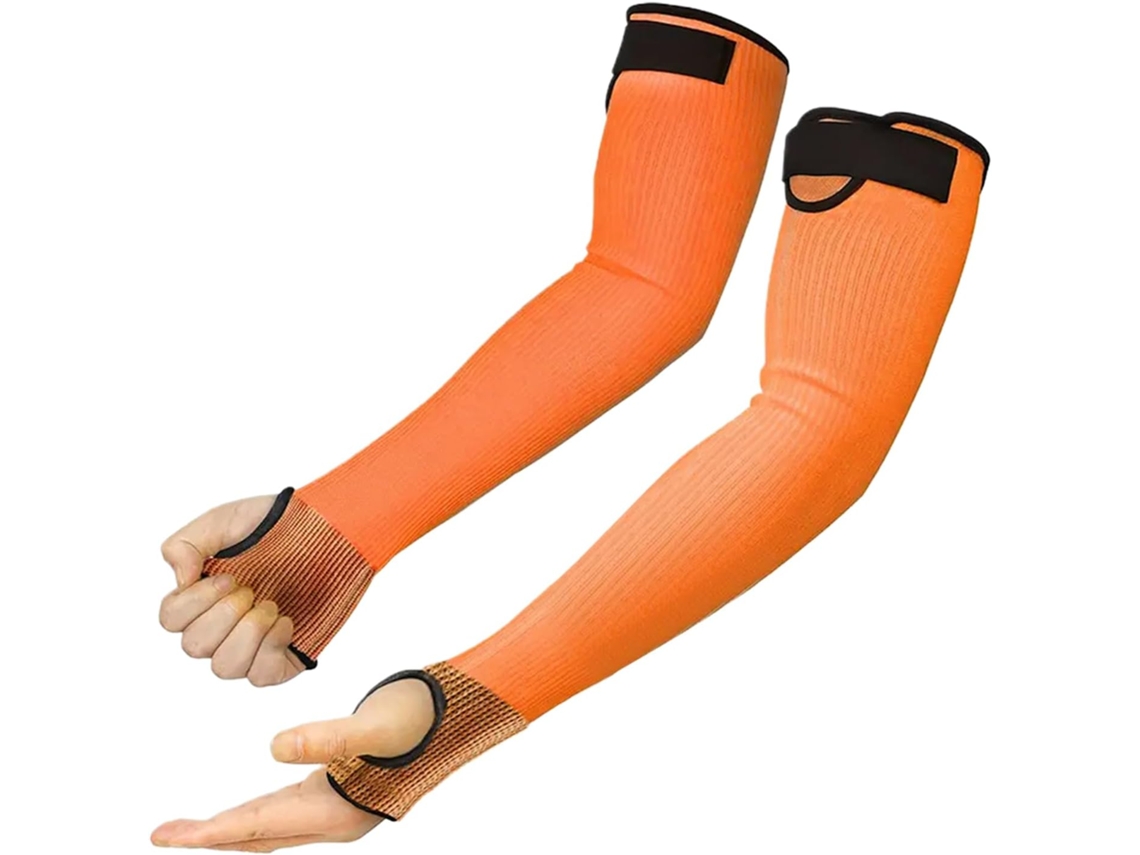 Mangas de Proteçãos a Cortes Mangas de Proteção Respiráveis para os Braços, Ideais para Trabalhos de Fabricação e CHABERLU