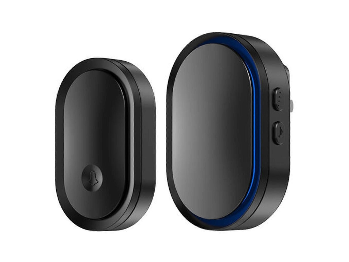 Campainha Sem Fio Inteligente Com Alerta De Entrada, Perfeita Para Entradas Comerciais, Alerta De Segurança Com Volume Ajustável Para Casa E Escr