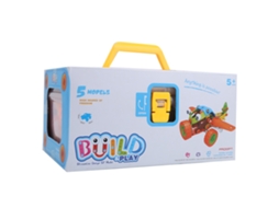 Ats brinquedo Educatsivo de Blocos de Construção com Parafusos e Porcas Montados por Diy para Crianças Carro 7752
