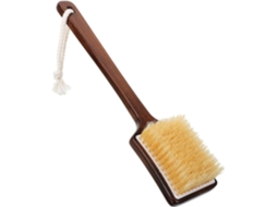 Escova De Banho Anneome Com Cerdas Javali Macias E Esfoliantes, Com Cabo Longo, Ideal Para Escovação A Seco E Limpeza