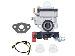 Carburetor Compatible With Walbro Type Wyj 26cc 3cc Brushcutters And Lawnmowers With Primary Pump Spacer And Fuel Hose Assembly By Poweka