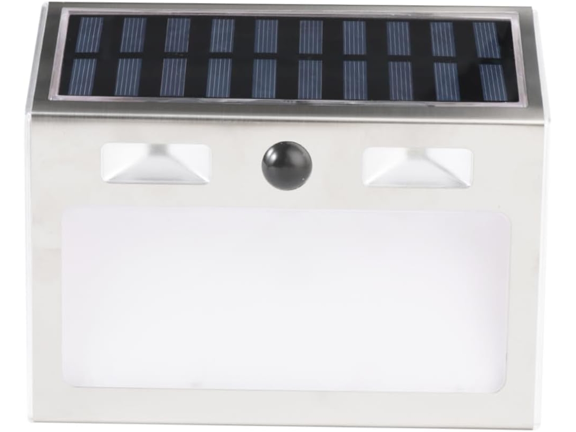 Luminária Solar De Jardim Led À Prova D'água