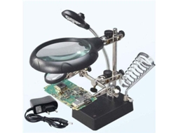 Lâmpada De Aumento Com 5 Leds E Lentes De 2,5x/7,5x/10x, Com Suporte Para Tripé Para Reparos De Soldagem, Compatível Com Braun. Aquaforge