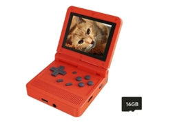 Console De Jogos Retrô V90 16g, Tela Ips De 3,0 Polegadas, Reprodutor De Jogos Portátil De Código Aberto, Mini Consoles Ly Ebike