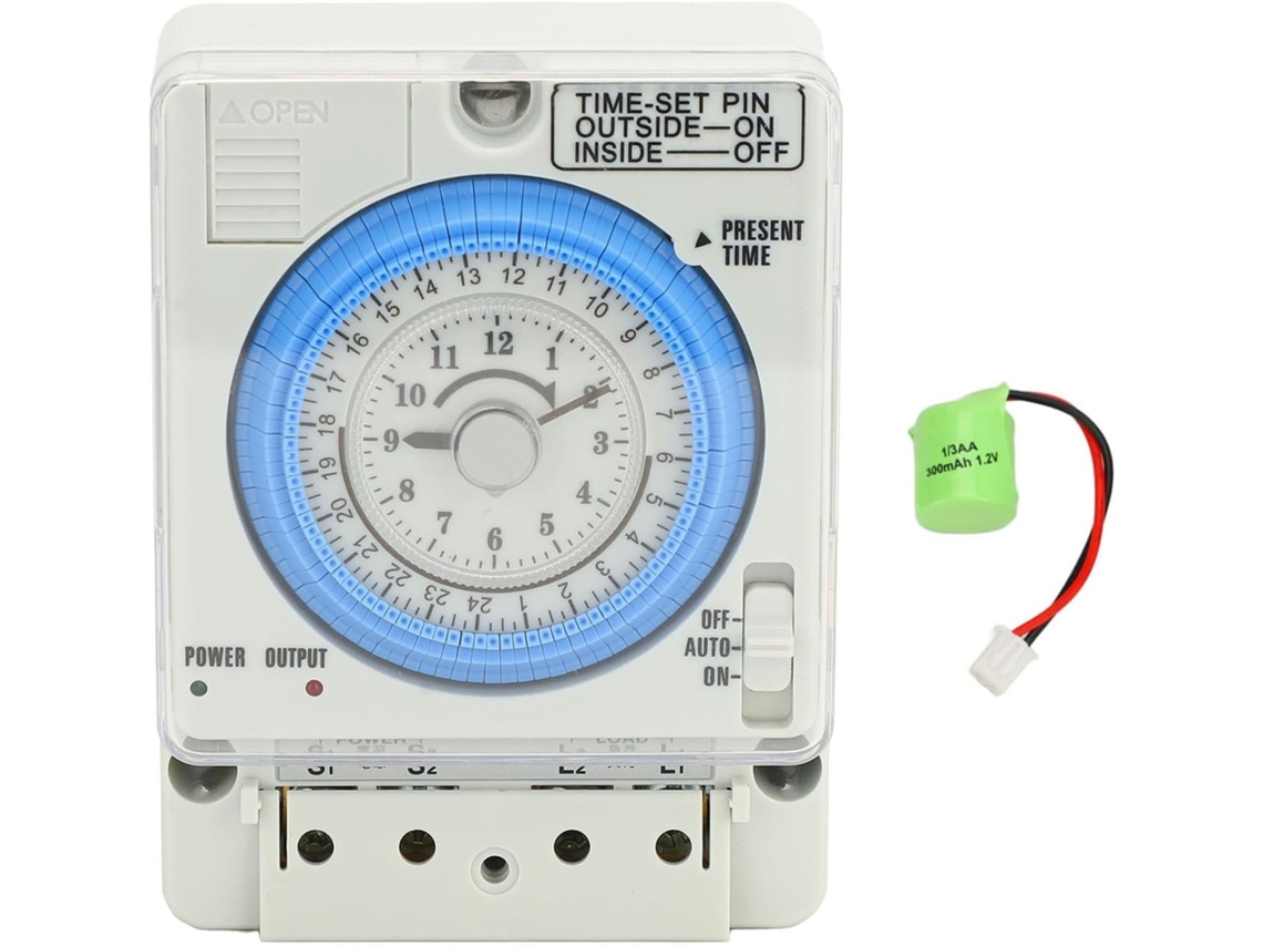 Interruptor Temporizador Mecânico De Precisão Para Controle Tempo