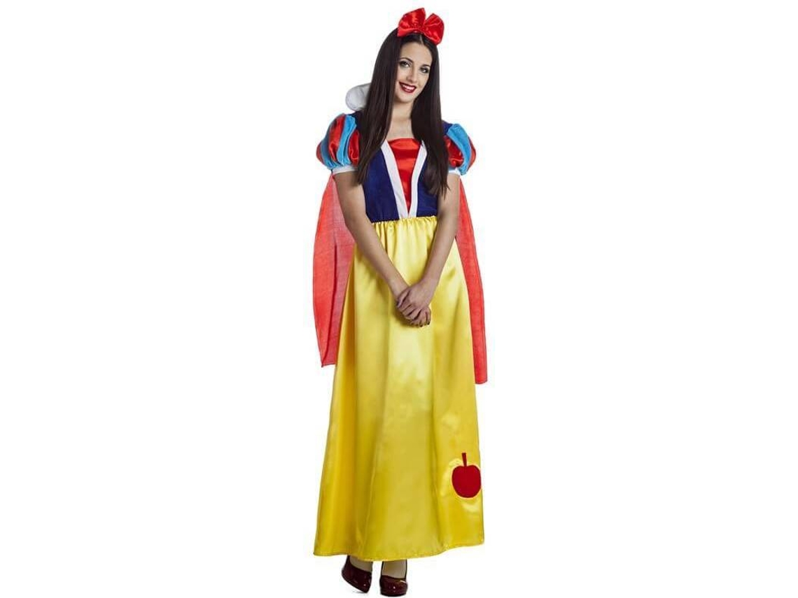 Fato de Mulher DISFRAZZES Princesa Do Bosque Saia Amarela (Tam: M/L)