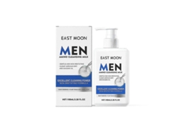Gel De Limpeza Facial East Moon Para Homens: Limpa Suavemente A Pele, Refresca, Não Resseca E Hidrata.