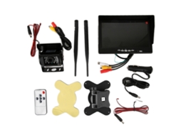 Monitor De Câmera Av Tft Lcd De 7 Polegadas (tela De Alta Definição, Controle Remoto Infravermelho)