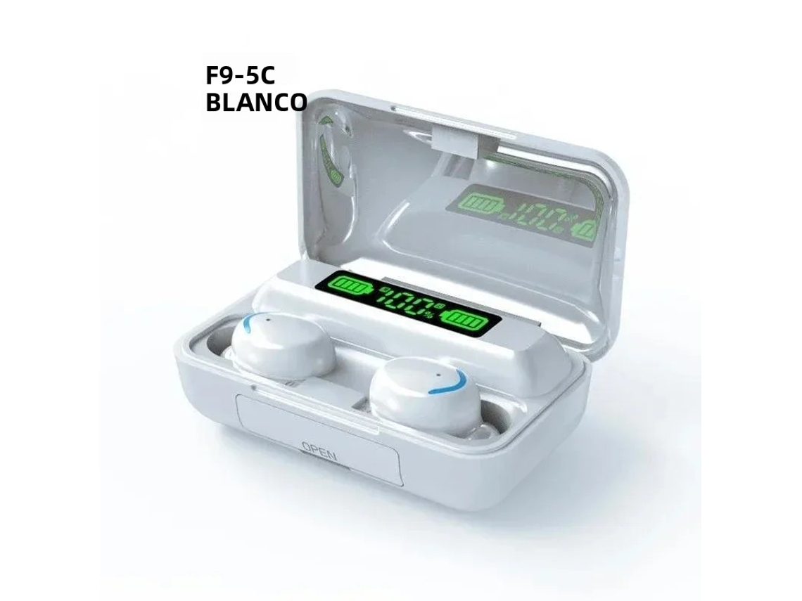 Fones de Ouvido MDUG Bluetooth Sem Fio com Microfones Estéreo, Controles de Toque
