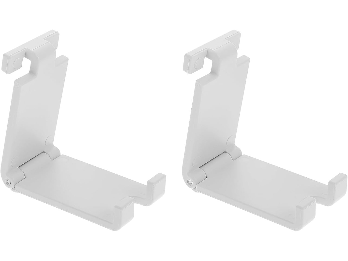 Suporte Lateral Branco Didiseaon Para Fone De Ouvido E Controle, Pacote Com 2 Unidades, Em Abs, Para Organizar