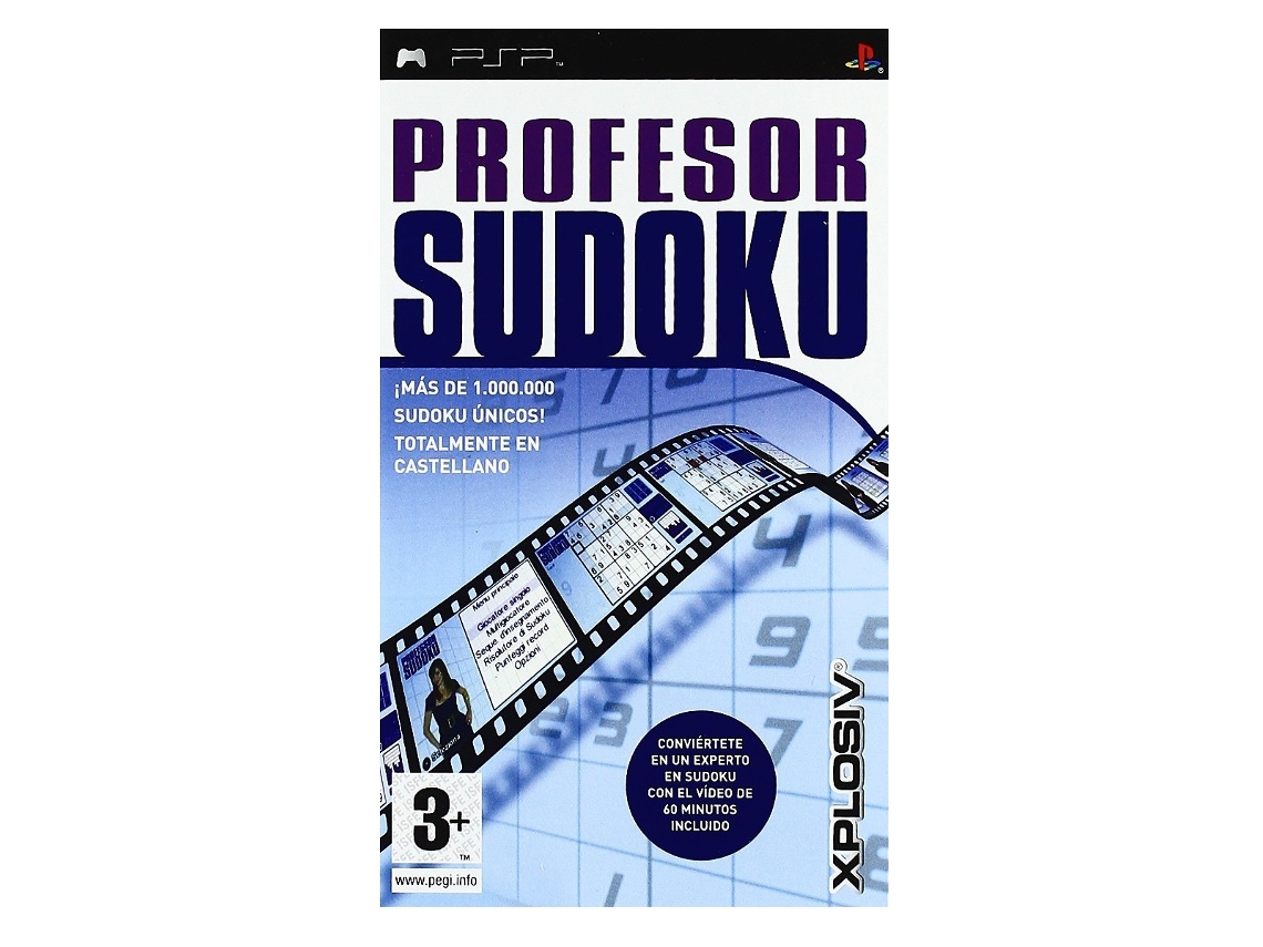 Jogo PSP Profesor Sudoku
