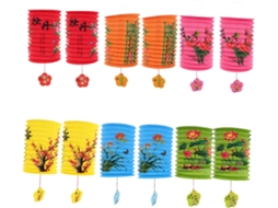 De 12 Lanternas Chinesas Para Pendurar, Ideais Para O Ano Novo Chinês. Gokoco