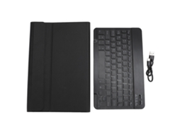 2026zentro-capa De Couro Pu Para Tablet Com Teclado Bluetooth Removível Para Tab P11 P11plus 11 Polegadas Preto