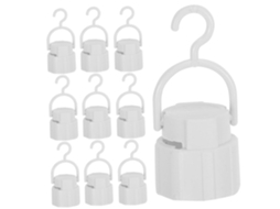 Conjunto De 10 Suportes Para Lâmpadas Led Com Encaixe De Rosca Fácil.