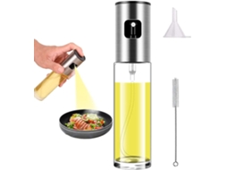 Conjunto De 1 Frascos Spray Recarregáveis Para Óleo E Azeite, Para Fritadeira A Ar, Para Aplicação Controlada De Temperos Na Cozinha