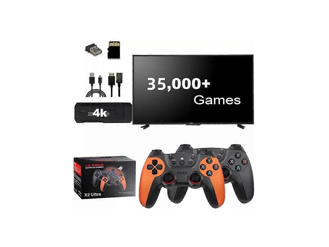 Console de Jogos Doméstico Cross border X2ultra Console de Jogos Hdmi Sem Fio de Alta Definição X2 para Dois Jogadores Gd10 GOKOCO