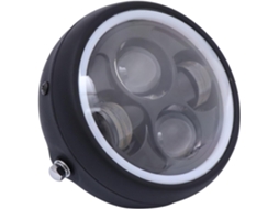 Farol Led Retrô Vintage Modificado Com Fácil Instalação, Aparência Elegante E Protetora.