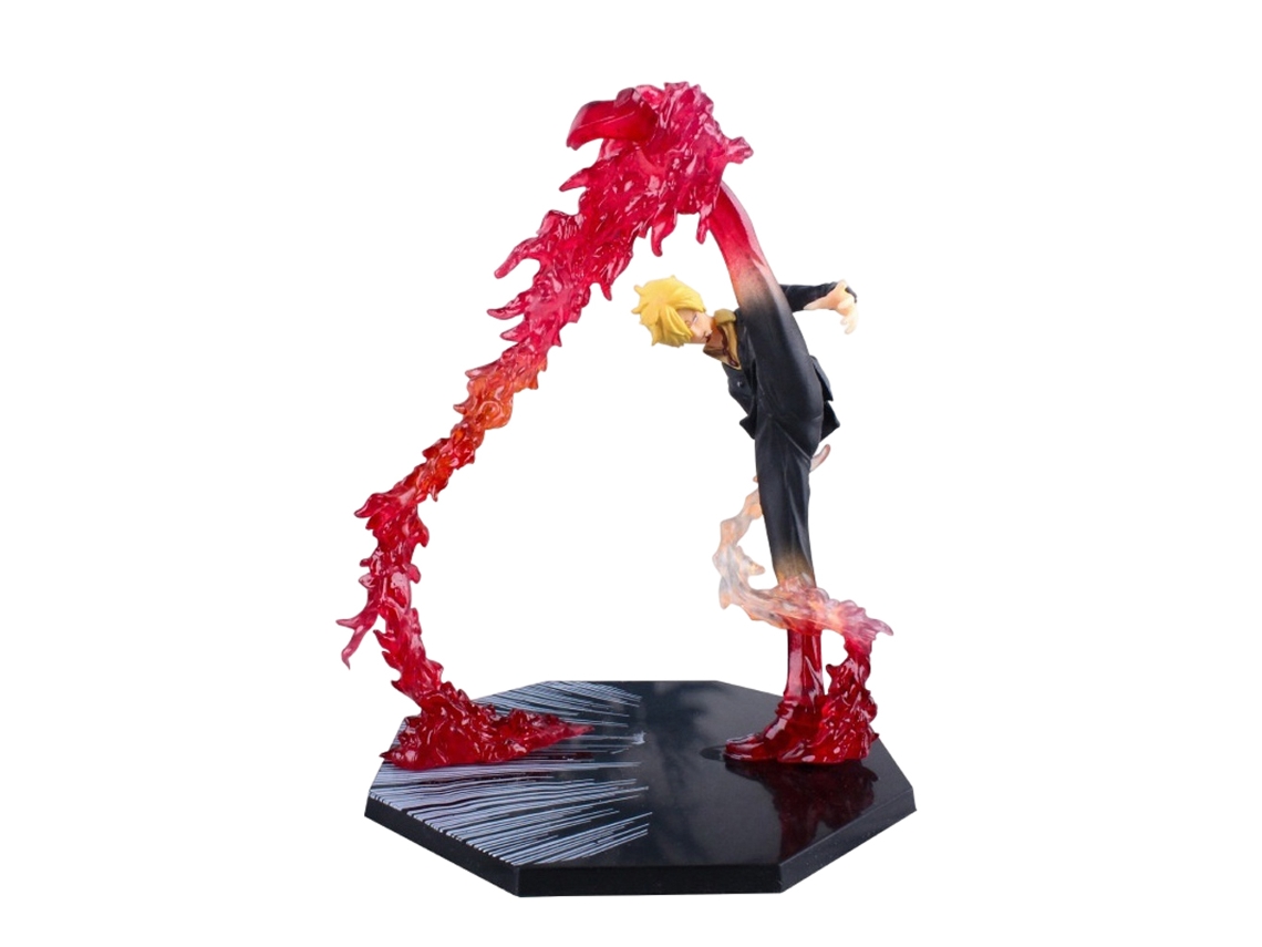 Figura modelo Sanji Devil Wind Kick One Piece, vendas ao Japão proibidas LAXISCREED