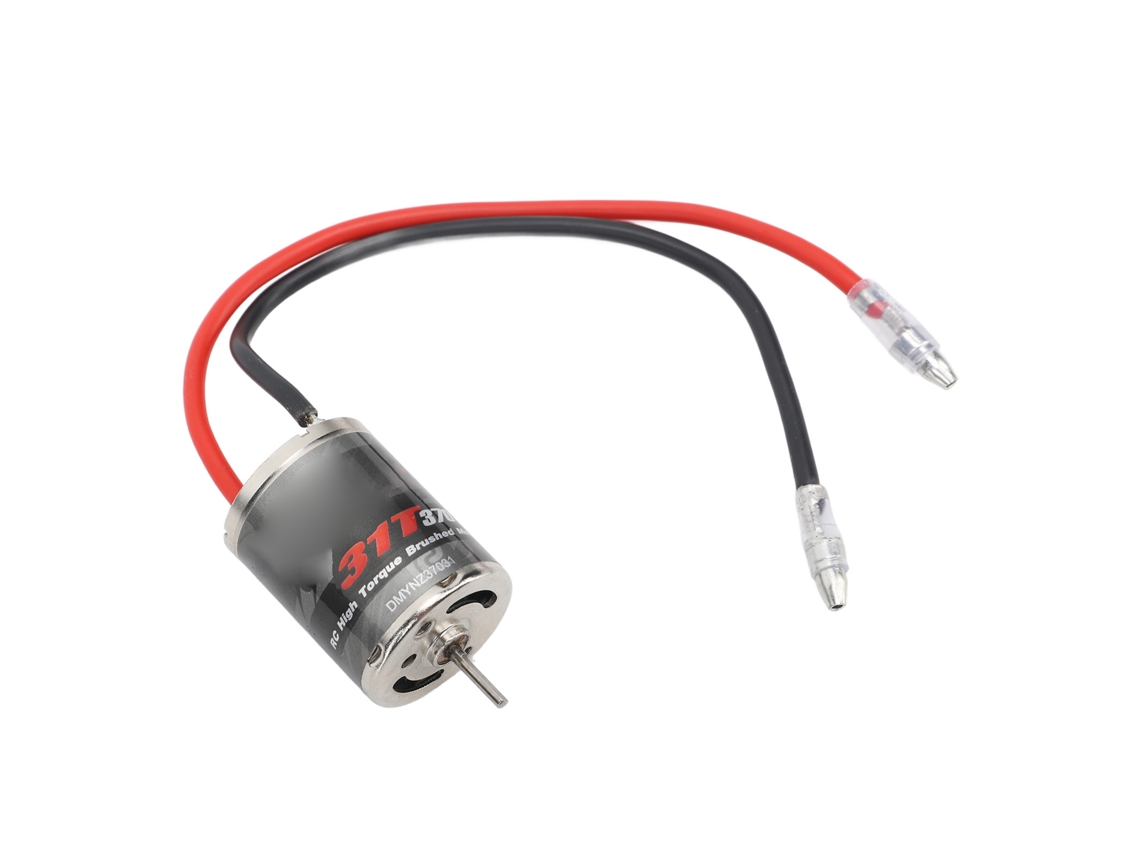 Motor De Escova 370 31t Baixo Ruído Aço Inoxidável Alta Torção Universal Para Axial Scx24 Tamiya