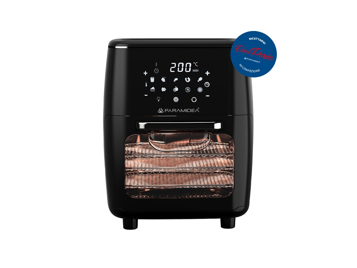 Fritadeira sem Óleo PYRAMIDEA AF1208 Simples (12 L - Preto)