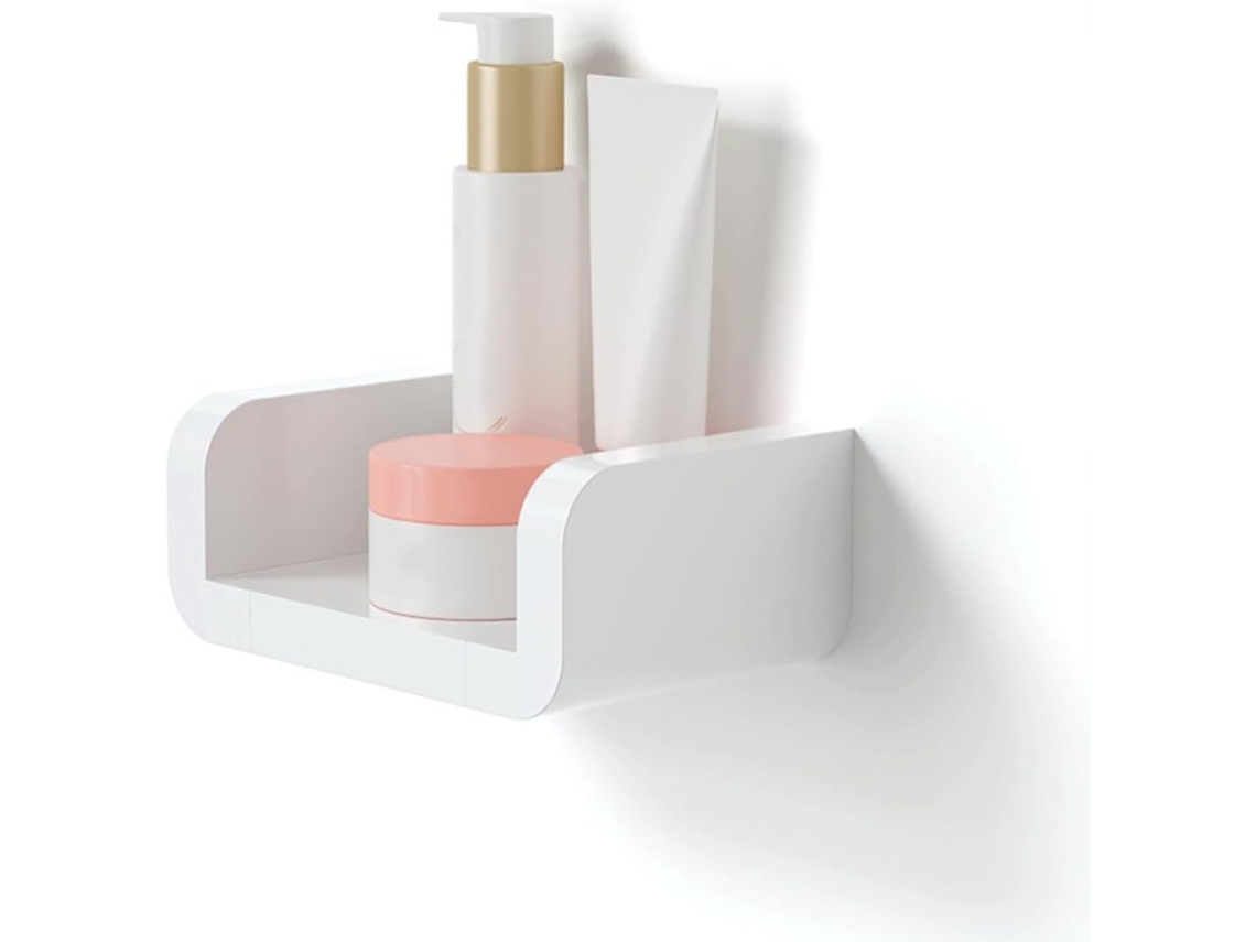 Prateleira De Parede Adorainbow Para Banheiro, Feita De Plástico Resistente À Água E Ferrugem, Ideal Para Sala De Estar