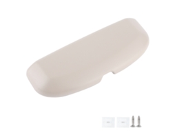 Estojo para Óculos de Sol, Peça de Reposição para a Maçaneta Superior do Lado do Motorista, Compatível, Cor Creme AQUAFORGE