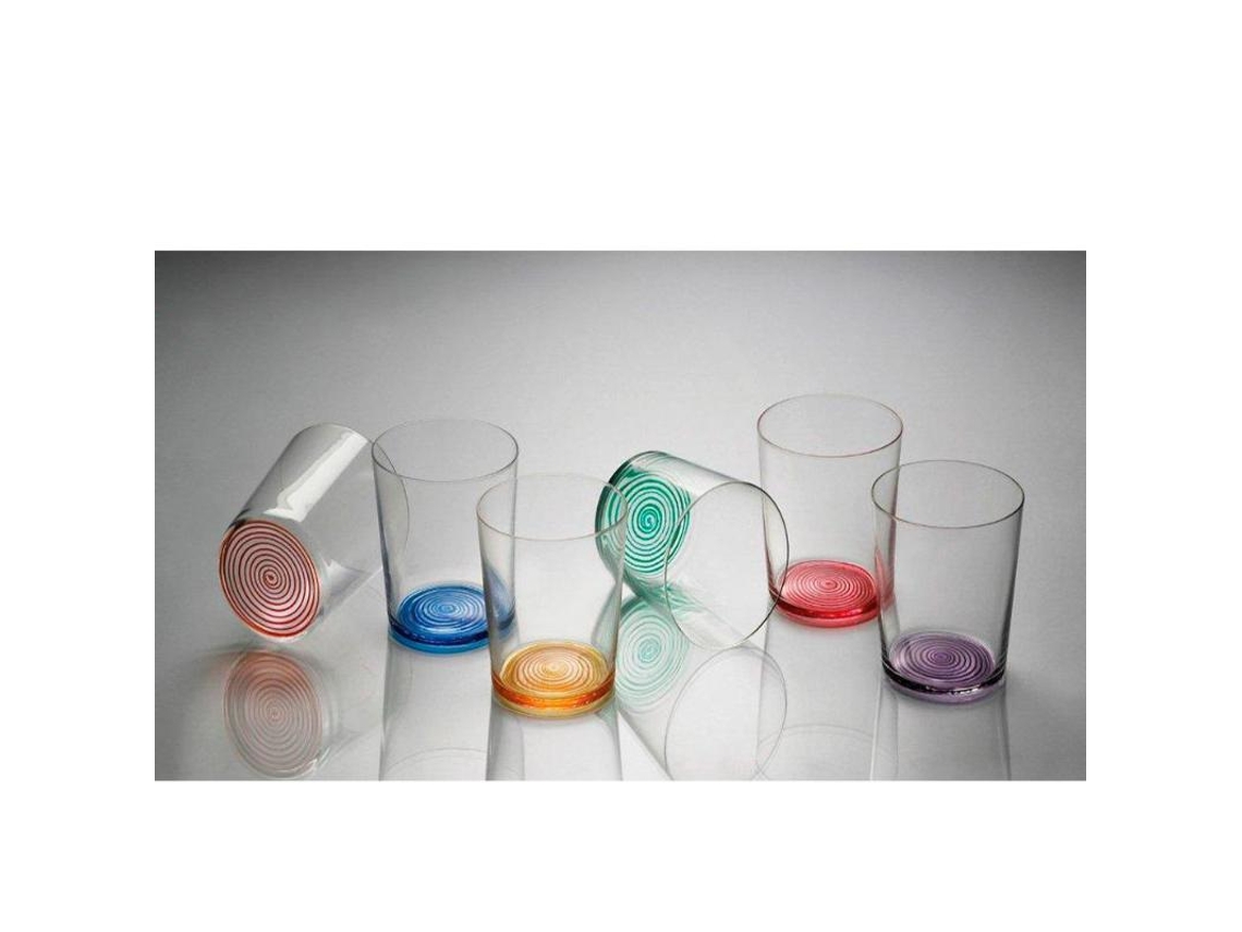 Vasos Sidra Spiral Colores 360 Ml Caja 6 Bohemia