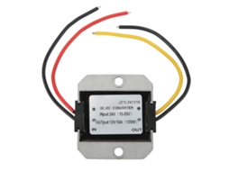 Módulo Conversor Buck Dc 24v Para 12v 10a Impermeável Ip67 Para Equipamentos Regulador De Voltagem