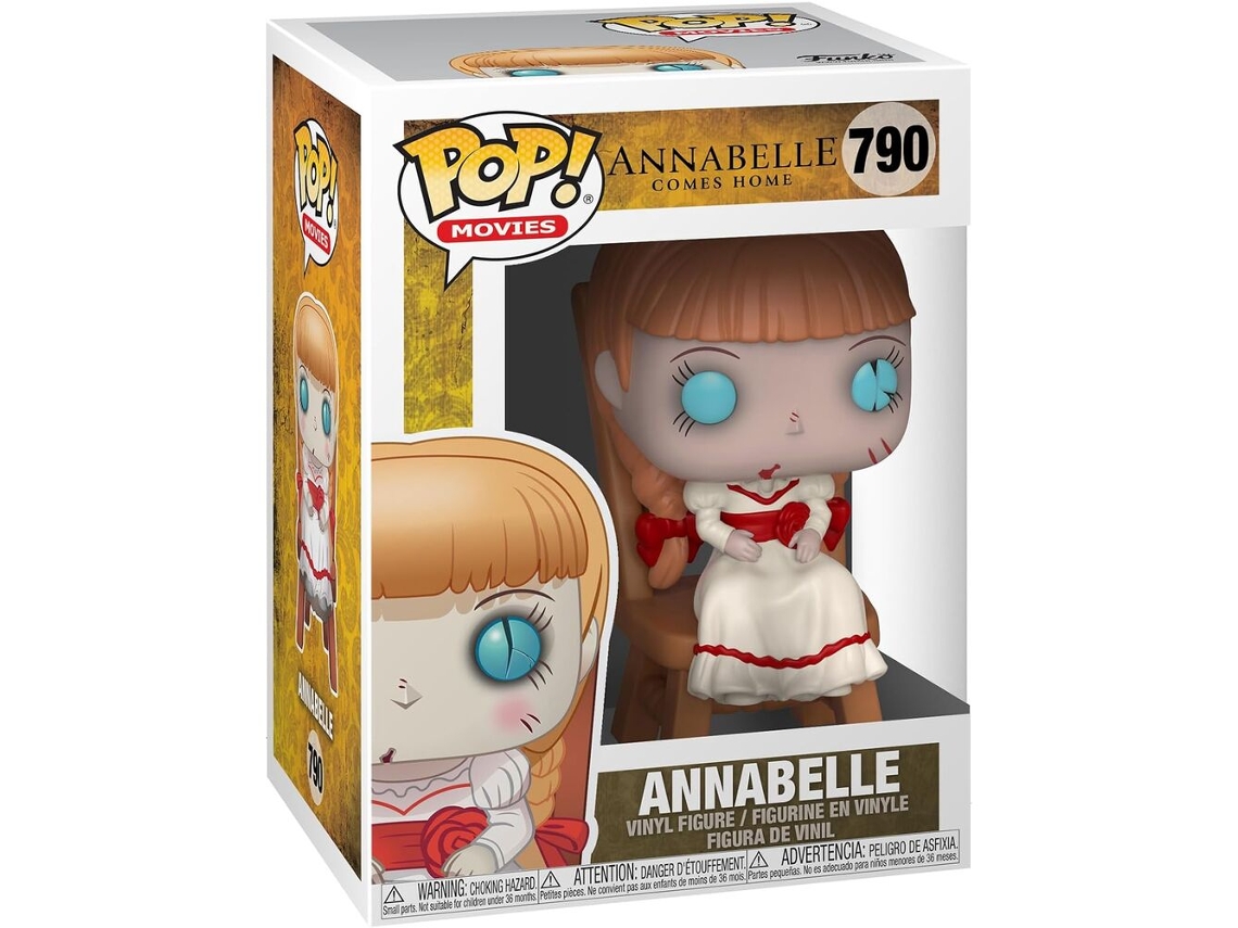Figura Pop Annabelle Na Cadeira