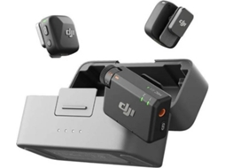 Microfone DJI Mini 2 (2 TX + 1 RX + Estojo de Carregamento)