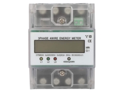 Medidor De Energia Trifásico De Quatro Fios Dtm024 Com Display Lcd Digital, Fonte De Alimentação 5 80a Zeuxo (montagem Em Trilho Din)