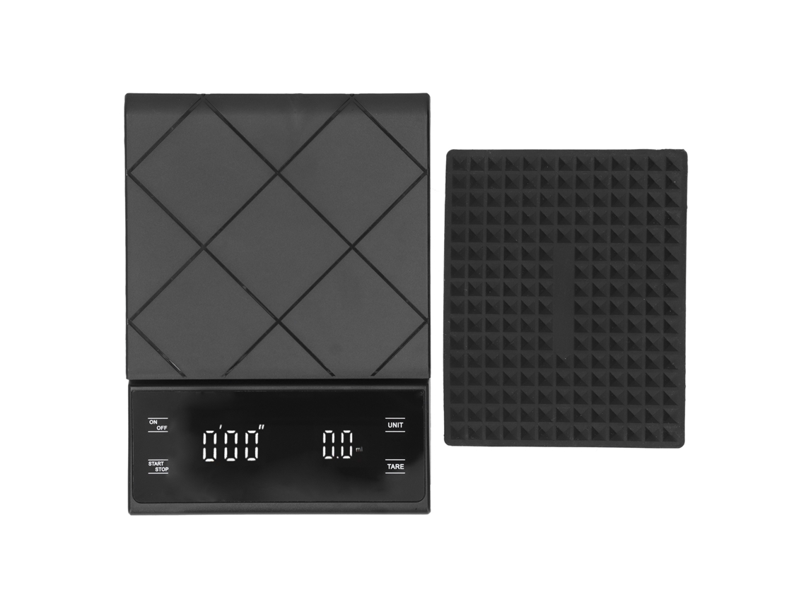 Balança Digital Café Abs com Display Led e Timer Inteligente