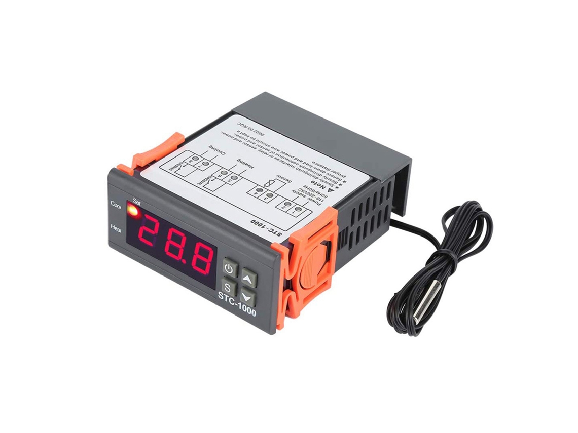 Laxiscreed Termóstato Digital Com Controle Automático E Regulação De Temperatura