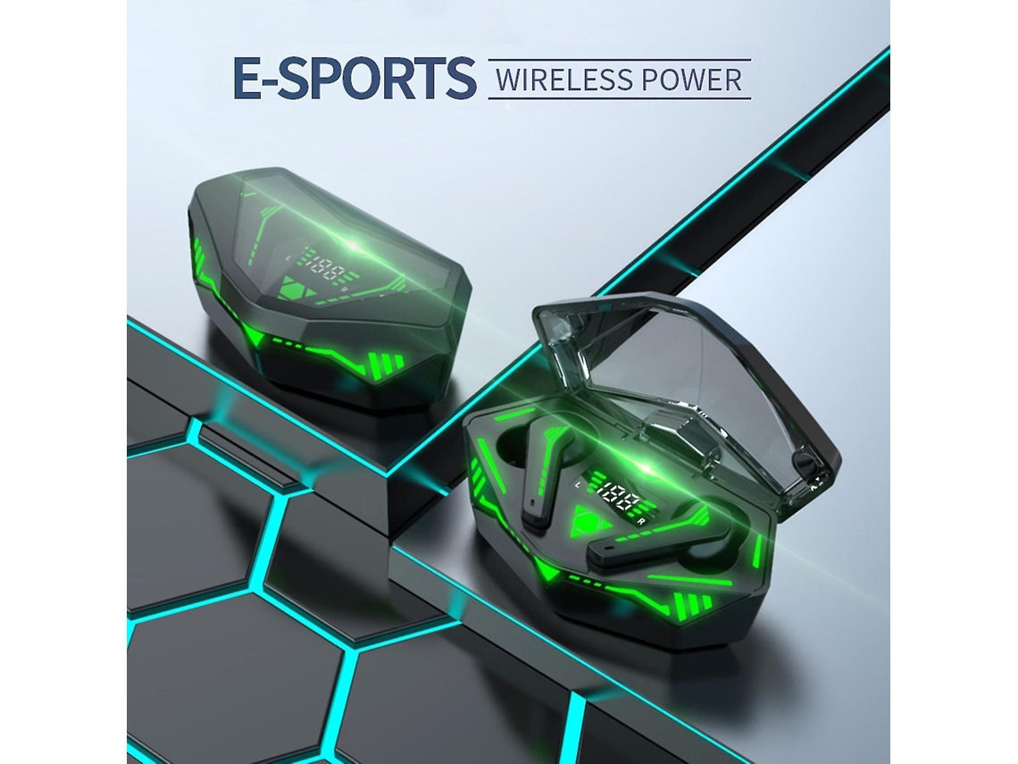 Auriculares Bluetooth True Wireless 5.2 Gaming Low Latency High Noise Reduction Cool Gaming