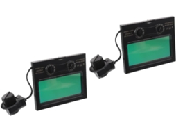 2 Lentes De Soldagem Lcd Com Escurecimento Automático Alimentadas Por Energia Solar